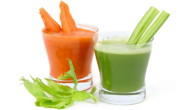 celery and carrot juice